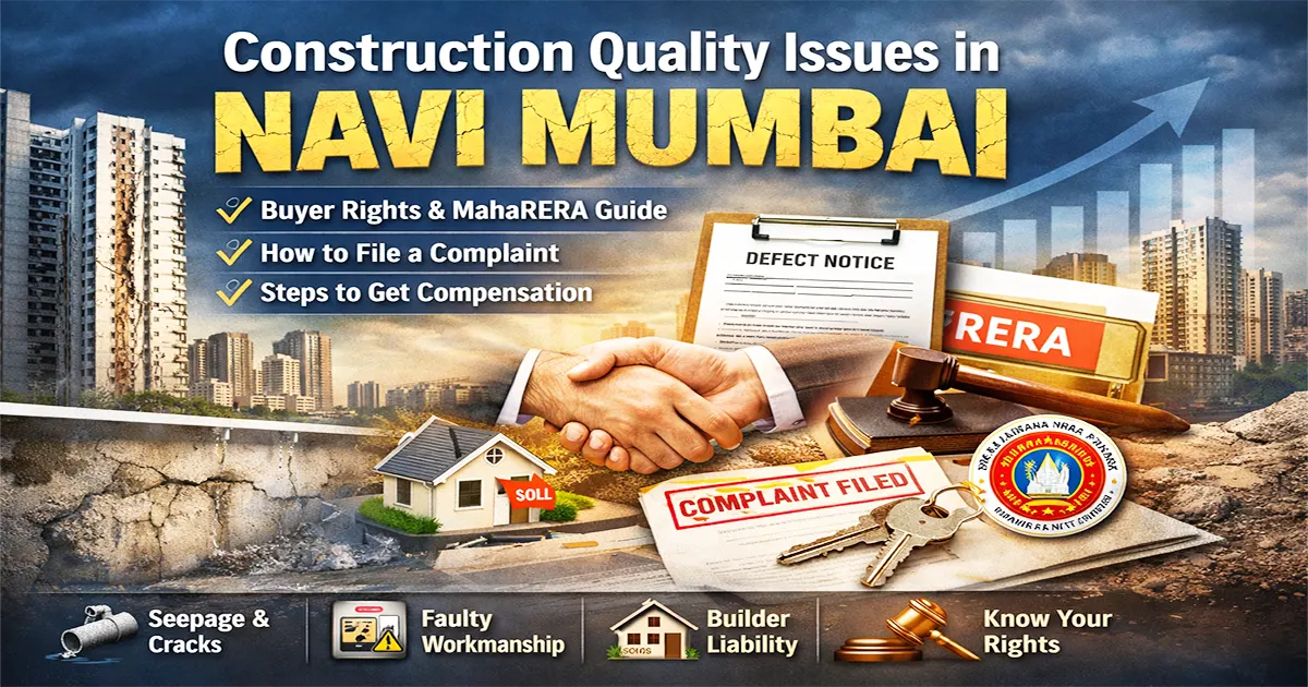 Facing Construction Defects in Navi Mumbai? Know Your Legal Rights (2026)