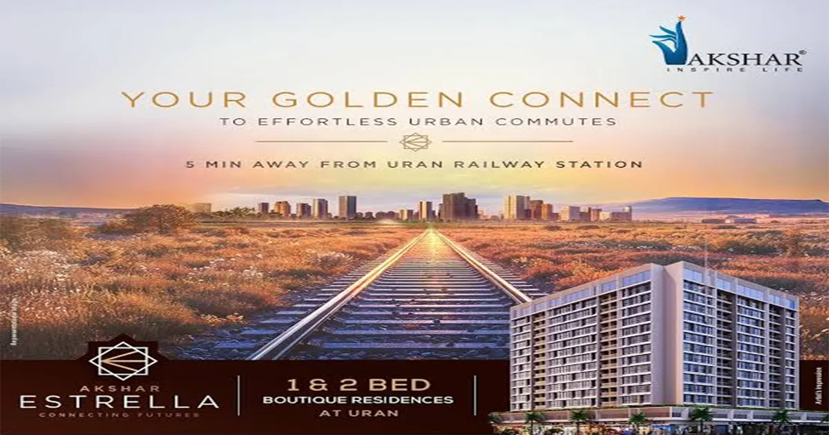 Akshar Estrella Uran | Premium 1 & 2 BHK Flats