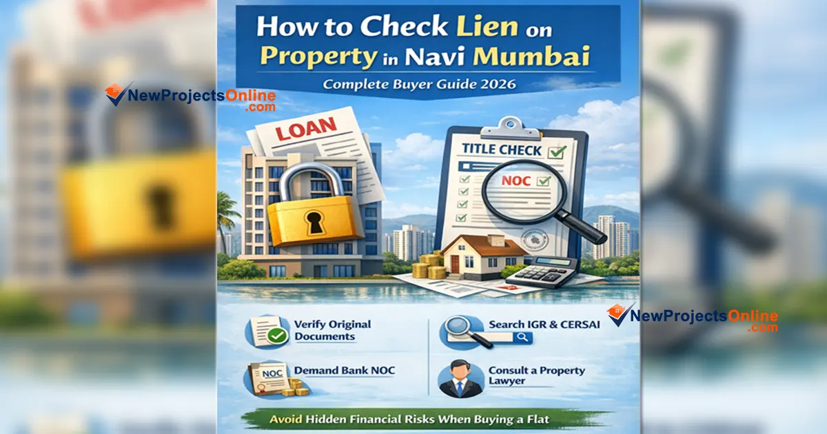 How to check lien on property in Navi Mumbai - Complete Buyer Guide 2026