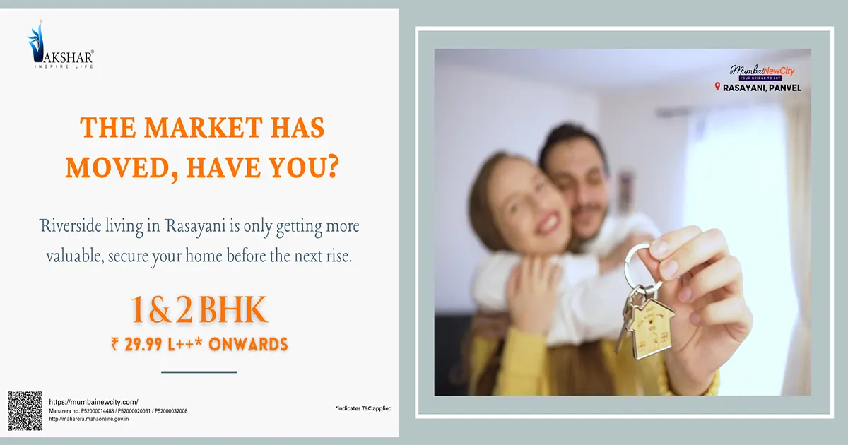 Akshar Rivergate Rasayani | Premium 1 & 2 BHK Homes