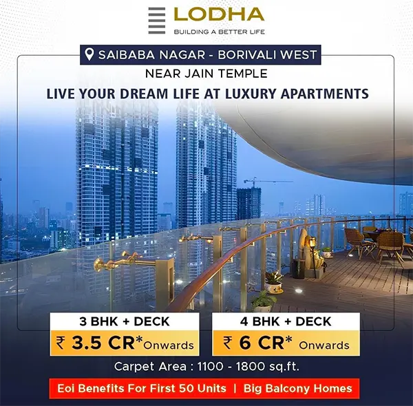 Lodha Sai Baba Nagar Borivali West New Launch