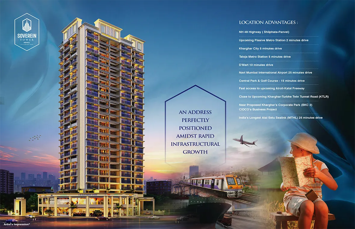 Soverein Tower Upper Kharghar