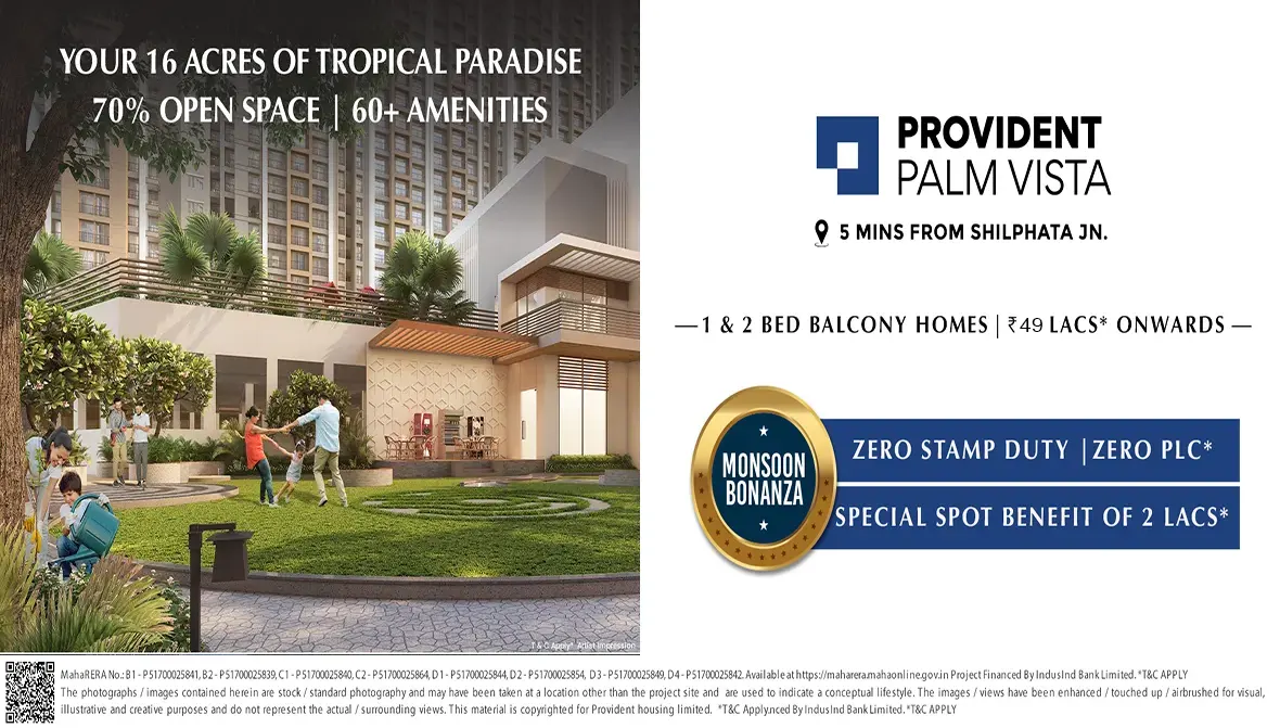Provident PalmVista Shilphata at Kalyan-Shilphata Road