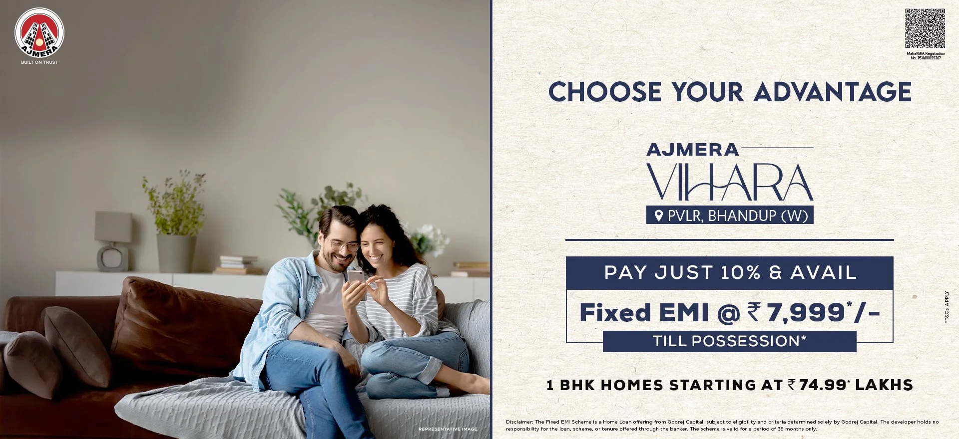 Premium Flats in Mumbai – Ajmera Vihara Bhandup