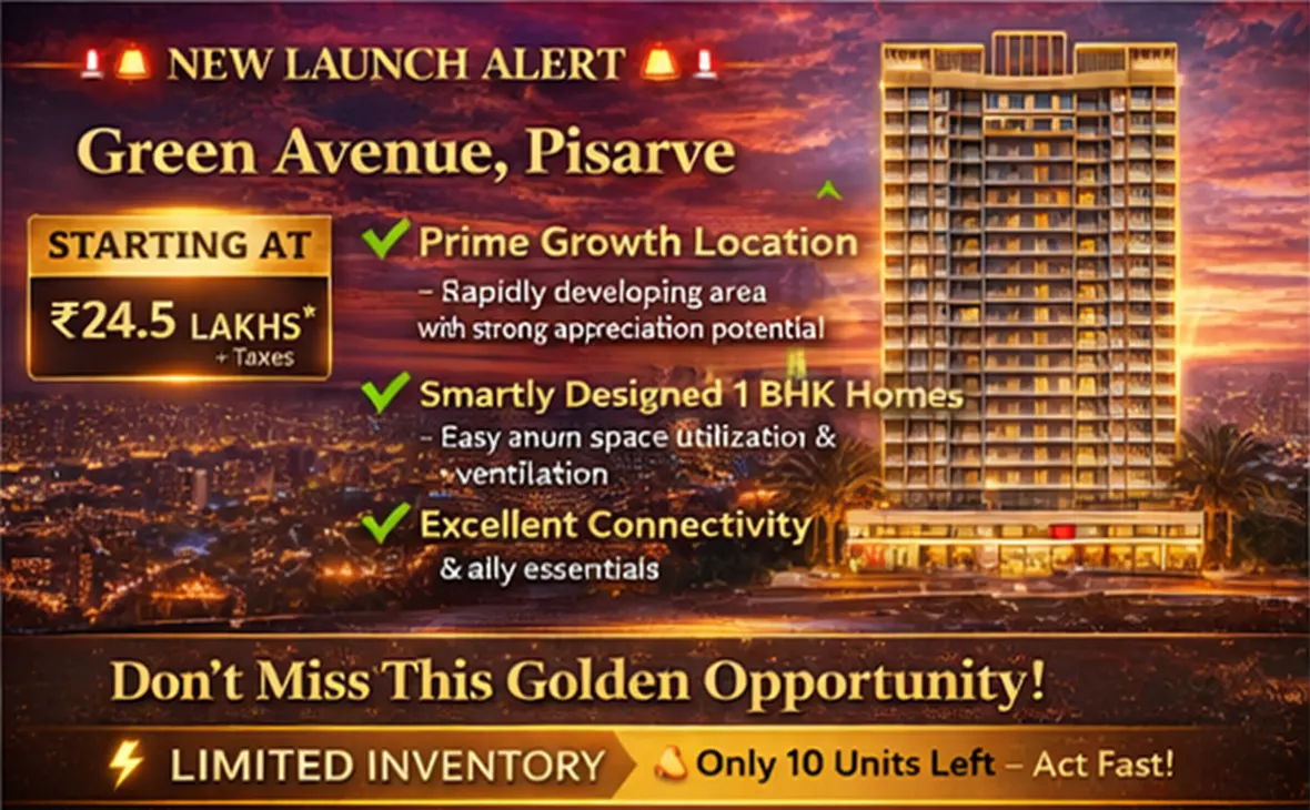 Green Avenue Pisarve at Pisarve, Upper Kharghar