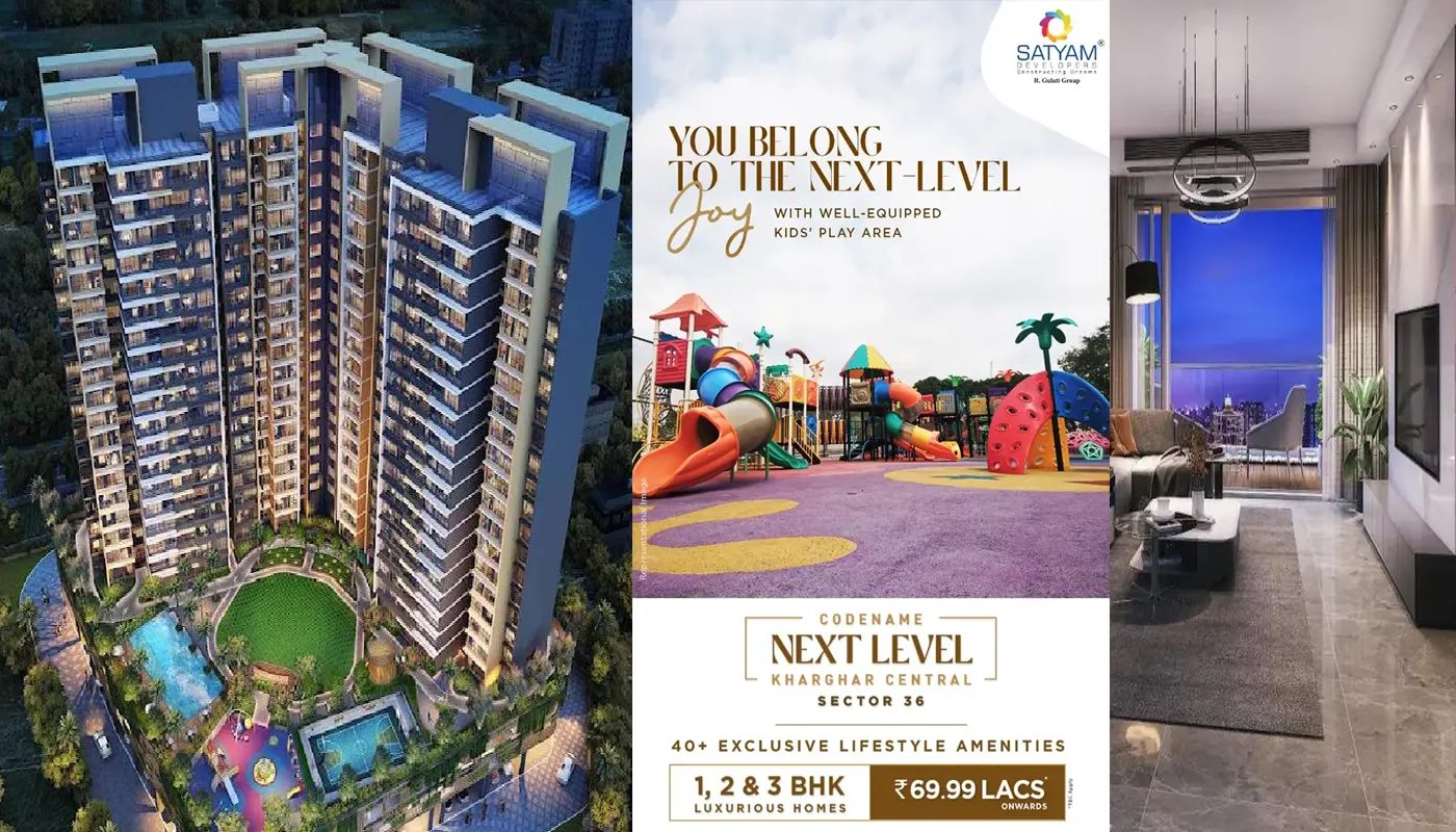 3 BHK Flats in Satyam Codename Next Level Kharghar