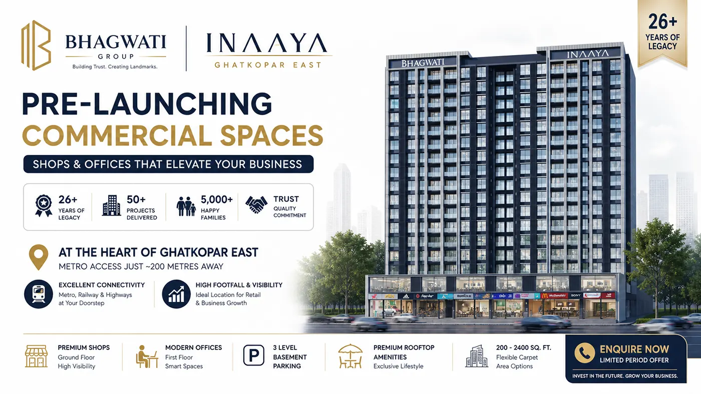 Premium Flats in Mumbai – Bhagwati Innaya Ghatkopar
