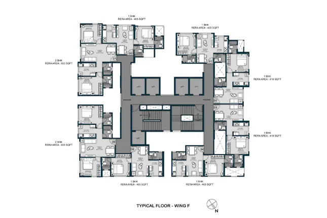 MICL Aaradhya Parkwood, Mira Road Price List & Brochure, Flo