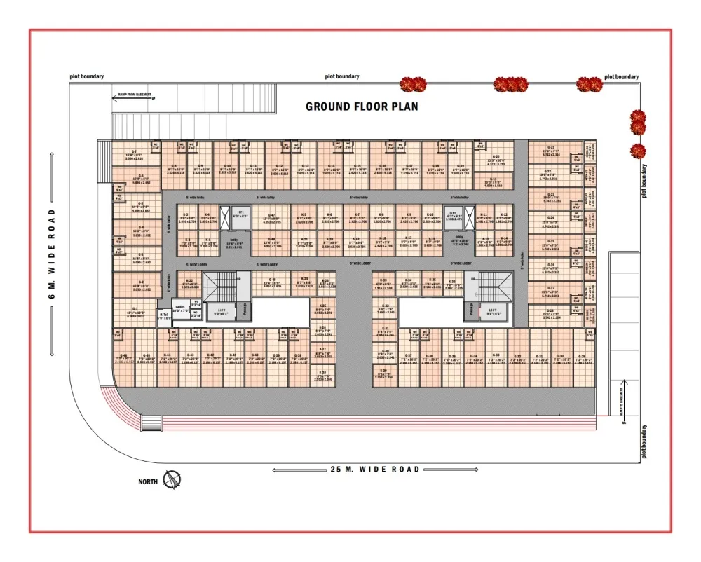 Floor Plan — Haware Intelligentia Business Park Vashi