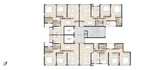 Floor Plan — Mahindra Alcove Chandivali