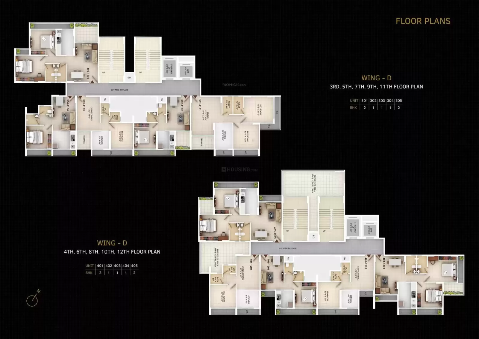 Floor Plan 3 — Unimont Imperia Khopoli
