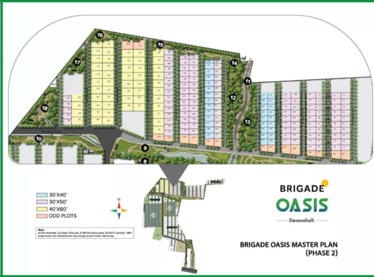 Brigade Oasis Plots Devanahalli