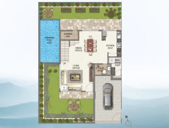 Floor Plan — Sai World Retreat Lonavala Bungalows