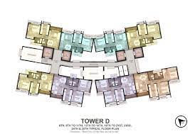 Floor Plan — Satyam Queens Necklace Upper Kharghar