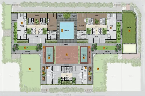The Oasis Paradise Sanpada Master Plan The Oasis Paradise Sanpada