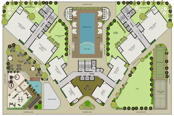 Crystal Palace Kharghar Sector 19A Master Plan Crystal Palace Kharghar Sector 19A