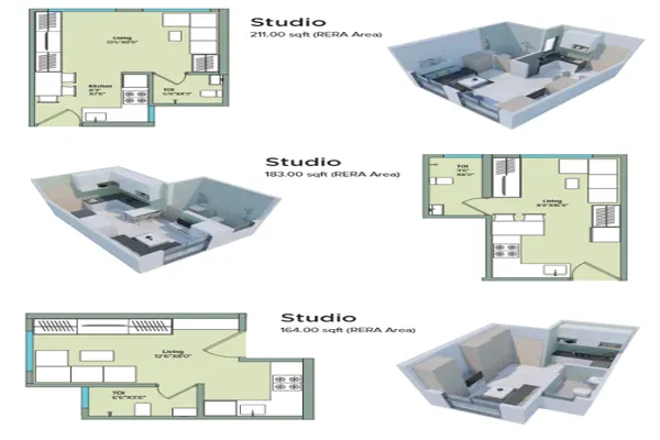 Marathon Neovalley Bhandup West floor plan