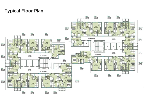 Marathon Neovalley Bhandup West floor plan
