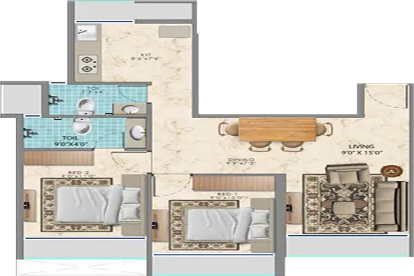 Millennial Towers Taloja