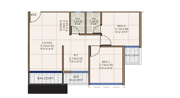 Kalpavruksha Space Taloja