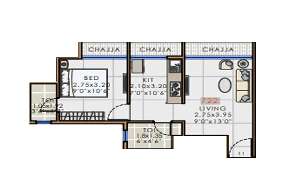 One Rachna Pushpak Nagar