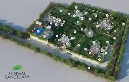 Runwal Sanctuary Mulund West Master Plan