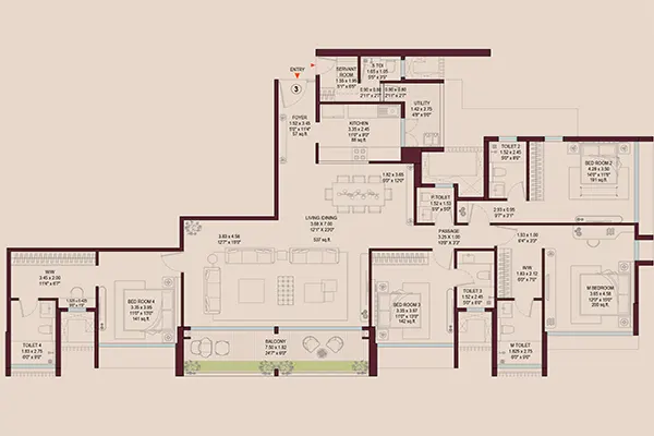 Godrej Worli Trilogy Seafront