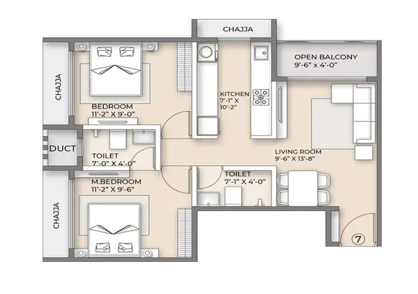 Ornate Serenity Naigaon