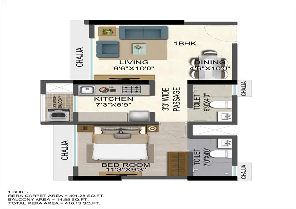 Mansarovar Residency Shilphata