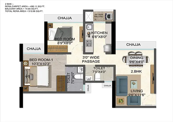 Mansarovar Residency Shilphata