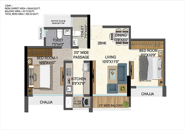 Mansarovar Residency Shilphata