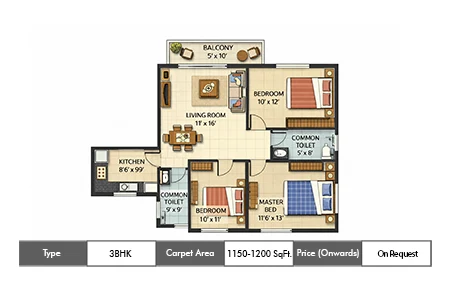 3 BHK — Today Nova Vista Nerul