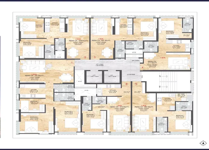 Sayba Elegant Kurla Master Plan