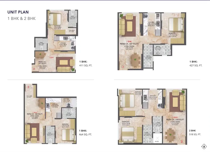 Sayba Elegant Kurla floor plan