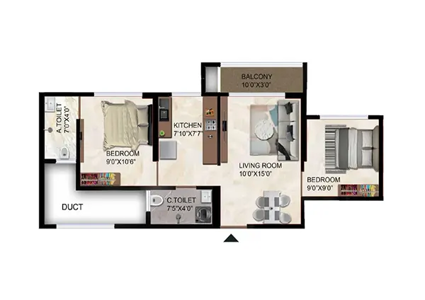 Codename Swastika Dombivli floor plan