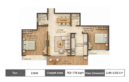 Delta Palm Beach Seawoods floor plan