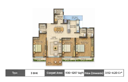 Delta Palm Beach Seawoods floor plan