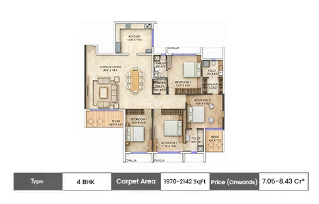 Delta Palm Beach Seawoods floor plan