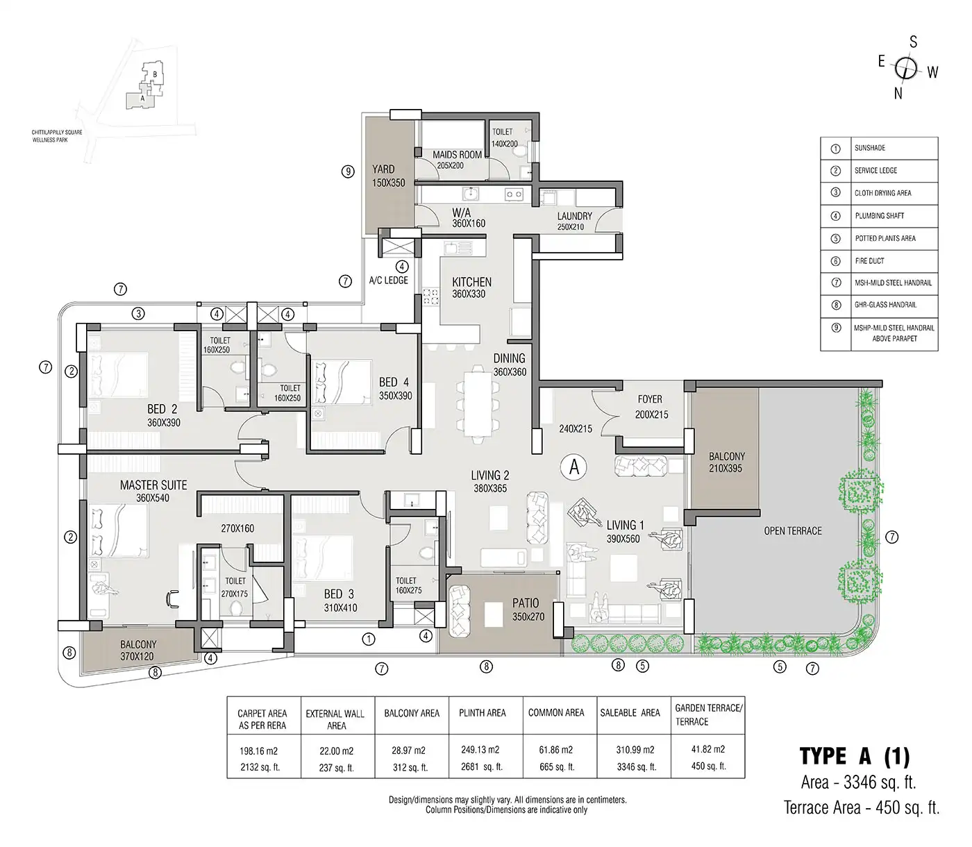 Mahindra Rainforest Kanjurmarg floor plan