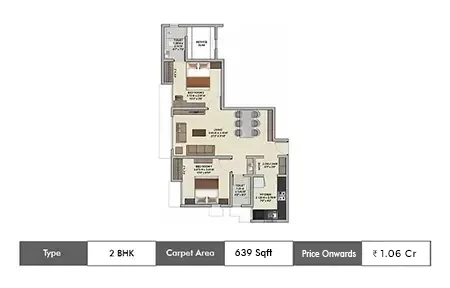 Wadhwa Wise City floor plan