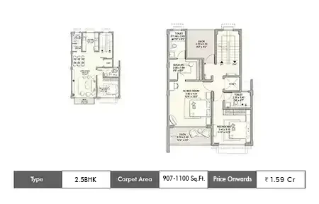 Wadhwa Wise City floor plan