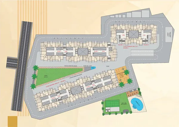 Omkara Pride Taloja Master Plan