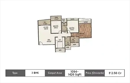 Sai World Empire floor plan