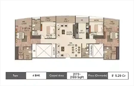 Sai World Empire floor plan