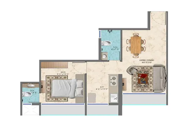 Majestic Dream Taloja floor plan