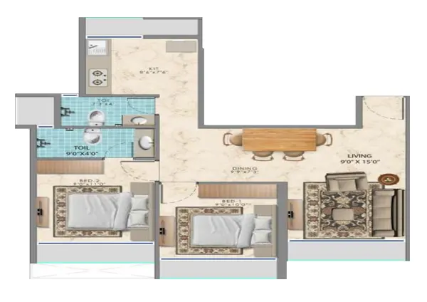 Majestic Dream Taloja floor plan