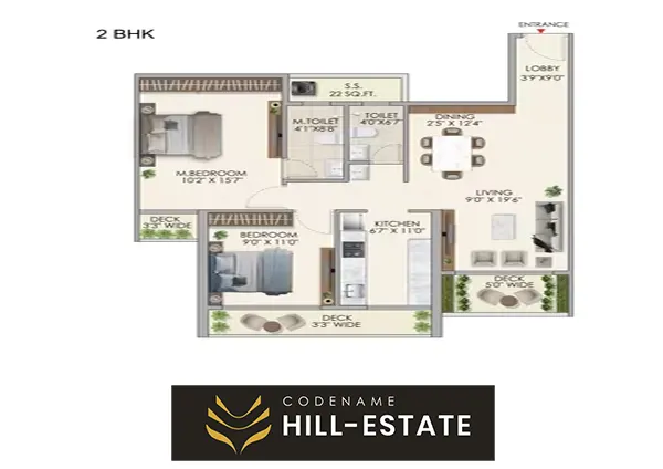 Codename Hill-Estate Pioneer floor plan
