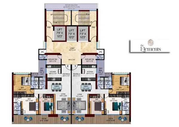 TPV Gami The Elements floor plan