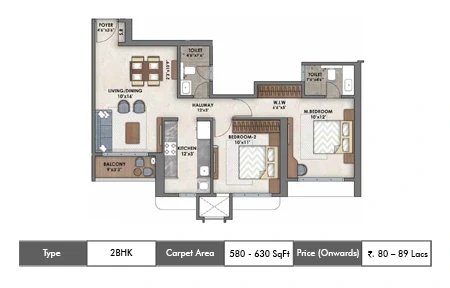 Todays Elements Panvel floor plan