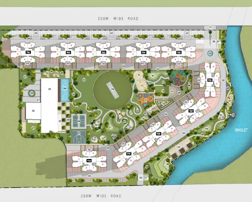 Crestoria Estate Panvel by L&T Realty Master Plan